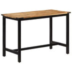 vidaXL Dining Table 43.3x23.6x29.9 Solid Wood Mango