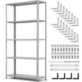 Acekool 5-Tier Heavy Duty Metal Shelving Unit, Adjustable Garage Storage Rack, 36x12x68 for Kitchen, Pantry, Basement, Laundry