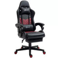 TUYOHW 300lbs Swivel Gaming Chair with Adjustable Height,Lumbar&Head Pillow,Ergonomics Office Chairs Recliner Video Game Chaise for Office&Home,Black