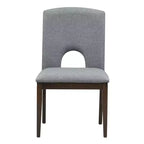 Set da pranzo rotondo allungabile da 5 pezzi per 4 persone, tavolo da cucina moderno con prolunga rimovibile e 4 sedie imbottite per sala da pranzo