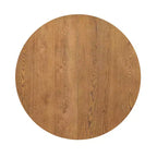 Set da pranzo rotondo allungabile da 5 pezzi per 4 persone, tavolo da cucina moderno con prolunga rimovibile e 4 sedie imbottite per sala da pranzo
