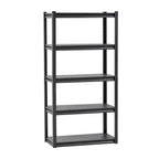 VEVOR Storage Shelves, 2000lbs, 5 Tier Garage Storage Shelving, 16 Dx32Wx63 H Adjustable Metal Shelves for Garage Shelves Utility Rack Shelf,Black
