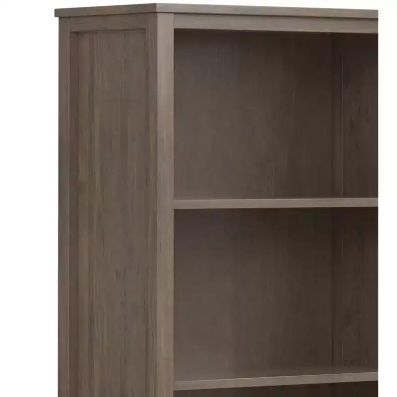 Libreria tradizionale Cantina in LEGNO MASSELLO da 72"x 30" color marrone fumo