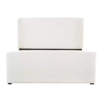 Christopher Knight Home Lorian Boucle Upholstered Platform Bed with Padded Headboard and Footboard