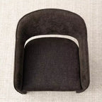 Sedie da pranzo moderne da 8 pezzi, sedie da cucina in tessuto completamente imbottite, sedie da sala da pranzo con bracciolo integrato e design delle gambe - Panipeachy