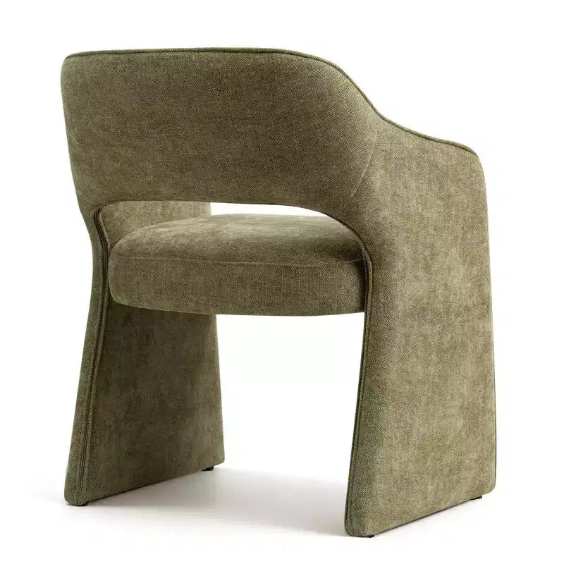 Sedie da pranzo moderne da 8 pezzi, sedie da cucina in tessuto completamente imbottite, sedie da sala da pranzo con bracciolo integrato e design delle gambe - Panipeachy