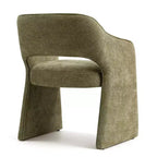 Sedie da pranzo moderne da 8 pezzi, sedie da cucina in tessuto completamente imbottite, sedie da sala da pranzo con bracciolo integrato e design delle gambe - Panipeachy