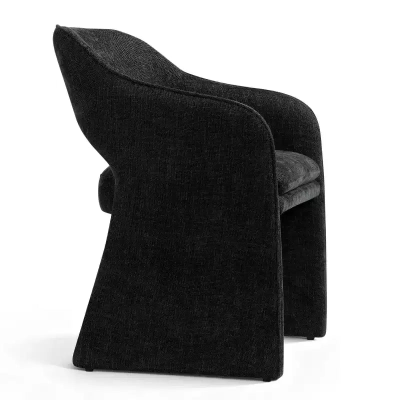 Sedie da pranzo moderne da 8 pezzi, sedie da cucina in tessuto completamente imbottite, sedie da sala da pranzo con bracciolo integrato e design delle gambe - Panipeachy