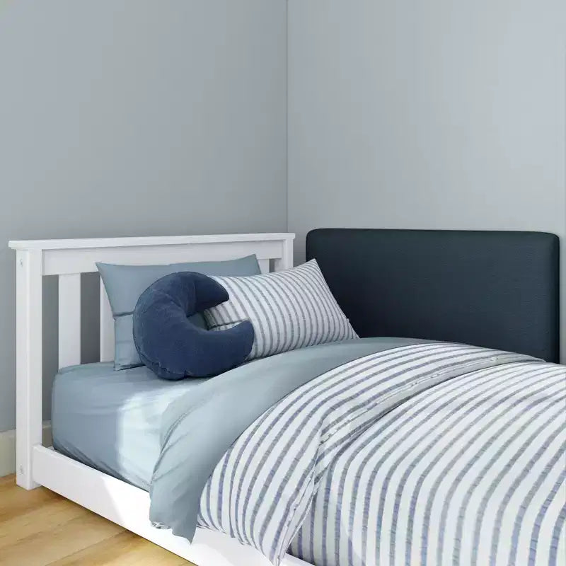 Letto classico a pavimento a due piazze + testiera fluttuante per letti a castello, due piazze 945 x 535 mm (confezione da 2)