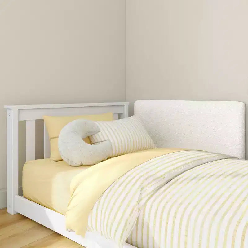 Letto classico a pavimento a due piazze + testiera fluttuante per letti a castello, due piazze 945 x 535 mm (confezione da 2)