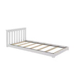 Letto classico a pavimento a due piazze + testiera fluttuante per letti a castello, due piazze 945 x 535 mm (confezione da 2)
