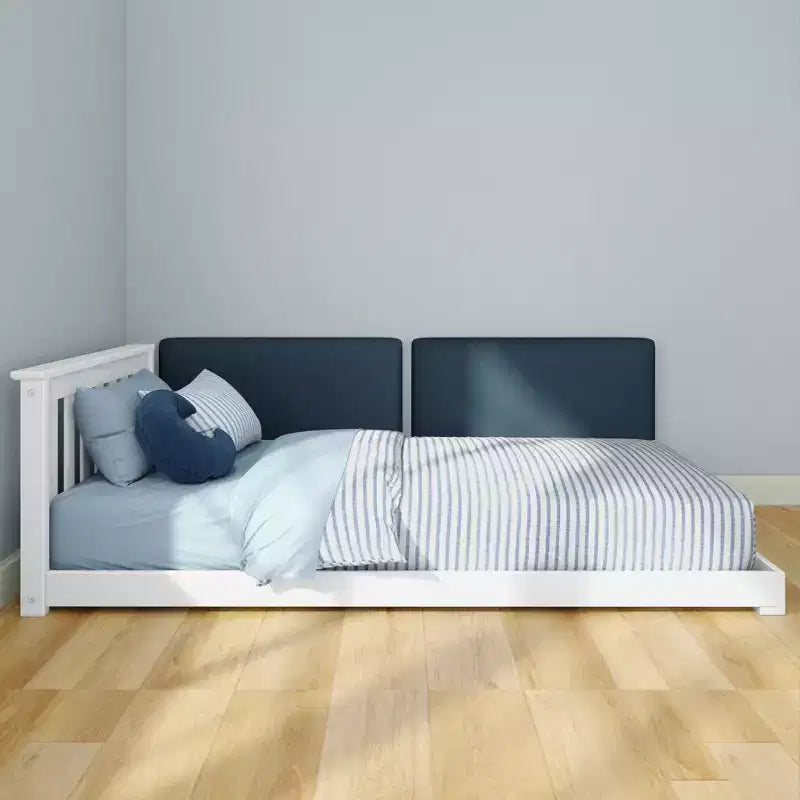 Letto classico a pavimento a due piazze + testiera fluttuante per letti a castello, due piazze 945 x 535 mm (confezione da 2)