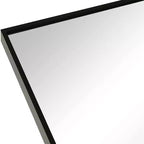 GDFStudio Achara Modern Aluminium Arched Bathroom Wall Mirror