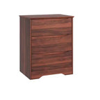 Modern Dresser with 3 Spacious Drawers - 23.6x14.2x29.5, Hidden Handles for Bedroom & Living Room