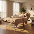 Base letto elettrica Marsail Twin XL, modalità Zero-Gravity e Zero-Gap, base letto regolabile con 4 porte USB e telecomando wireless