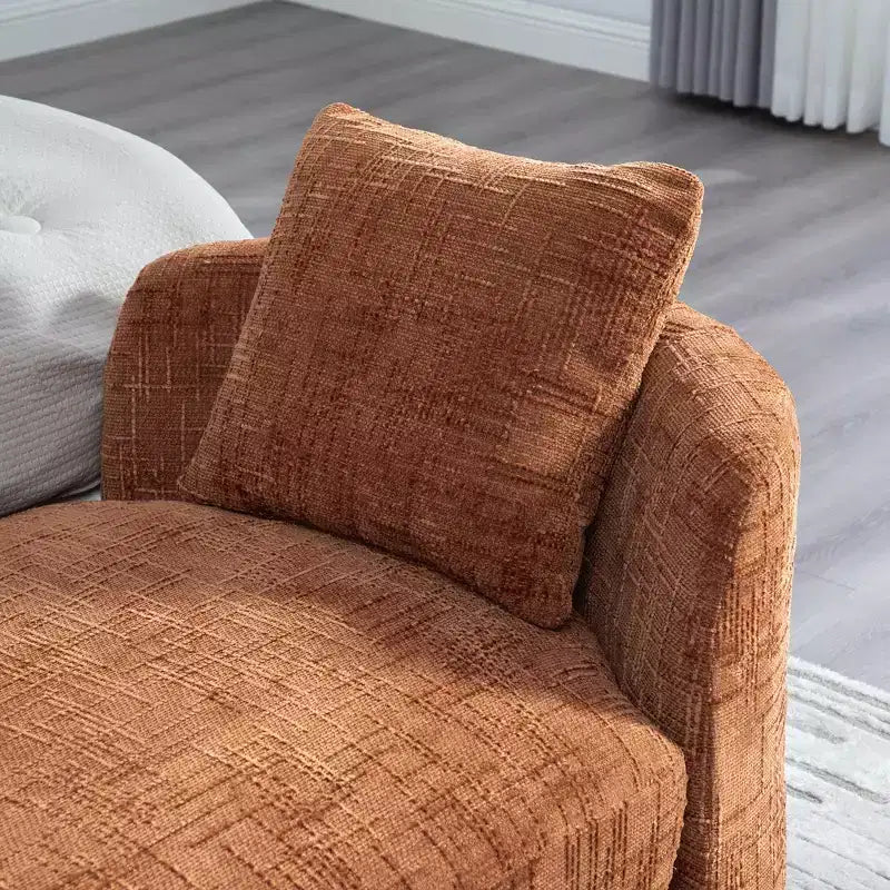 Panca imbottita, Panca da letto imbottita, Chaise Longue in ciniglia, Panca minimalista da ingresso, Poggiapiedi con cuscino morbido - ModernLuxe