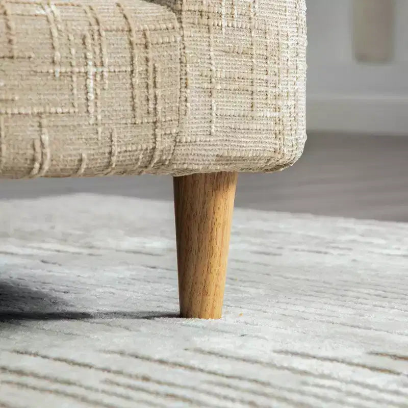 Panca imbottita, Panca da letto imbottita, Chaise Longue in ciniglia, Panca minimalista da ingresso, Poggiapiedi con cuscino morbido - ModernLuxe
