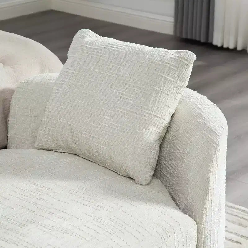 Panca imbottita, Panca da letto imbottita, Chaise Longue in ciniglia, Panca minimalista da ingresso, Poggiapiedi con cuscino morbido - ModernLuxe