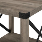 Middlebrook Kujawa 18-inch X-side Accent Table