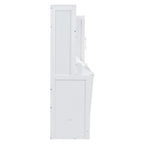 Letto a scomparsa Queen Size con armadio e cassetti
