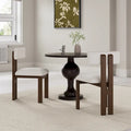 Astura Upholstered Dining Chairs, Iron Frame, Set of 2 by Christopher Knight Home