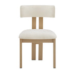 Astura Upholstered Dining Chairs, Iron Frame, Set of 2 by Christopher Knight Home