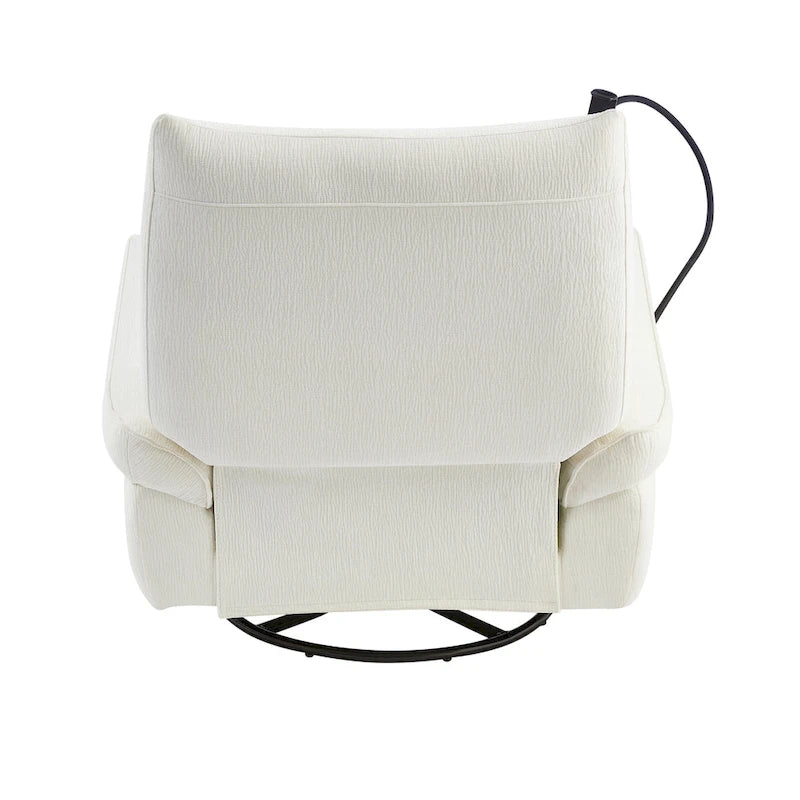 Poltrona reclinabile elettrica imbottita per soggiorno e camera da letto