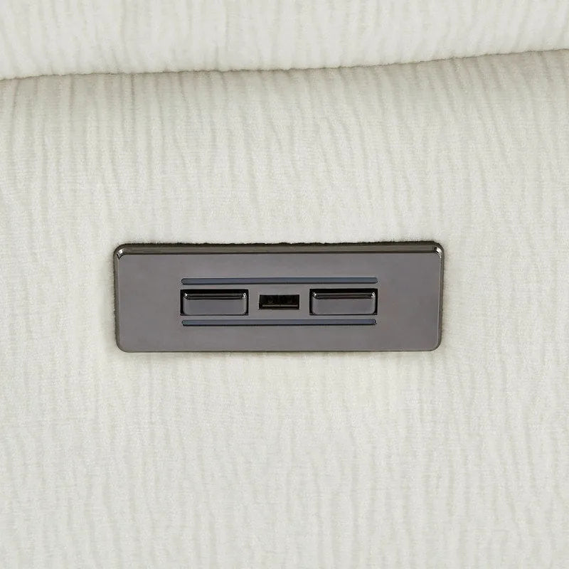 Poltrona reclinabile elettrica imbottita per soggiorno e camera da letto
