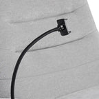 Poltrona reclinabile elettrica imbottita per soggiorno e camera da letto