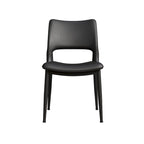 Set di 2 sedie da pranzo moderne e minimaliste in pelle PU