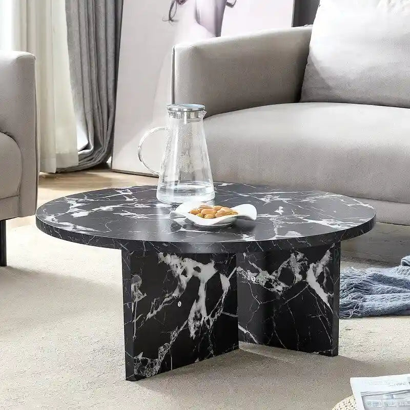Versatile MDF Round Coffee Table