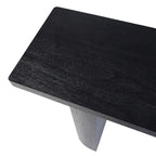 Half Moon Mango Wood Console Table by East at Main