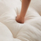 99.2  Chenille Comfort Deep Seat Sofa, Upholstered Fluffy Cloud Sofa