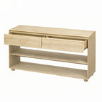 Console da ingresso con cassetti e ripiani