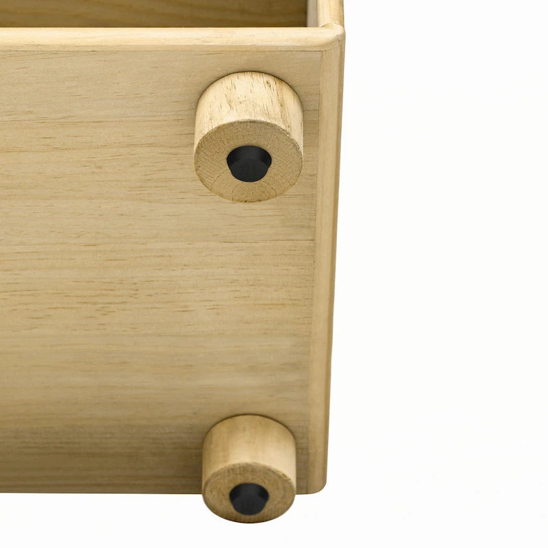 Console da ingresso con cassetti e ripiani