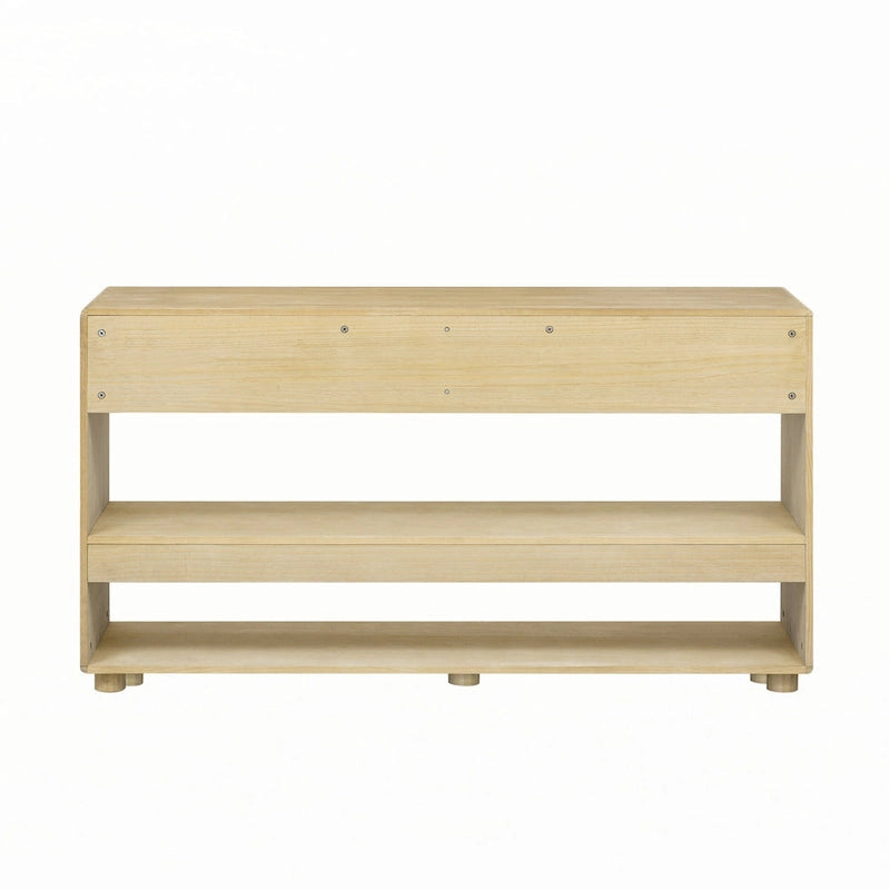 Console da ingresso con cassetti e ripiani