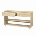 Console da ingresso con cassetti e ripiani