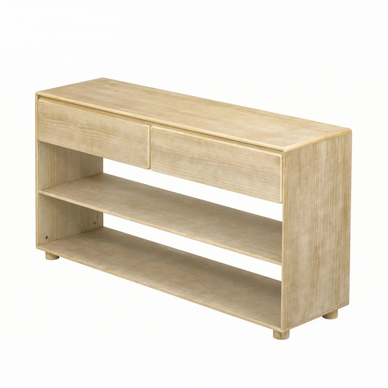 Console da ingresso con cassetti e ripiani