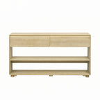 Console da ingresso con cassetti e ripiani