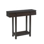 Elegante Consolle in Legno con Cassetto e Ripiano