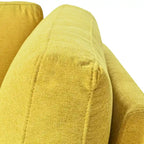 65 Linen Corner Chaise Lounge