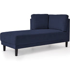 65 Linen Corner Chaise Lounge