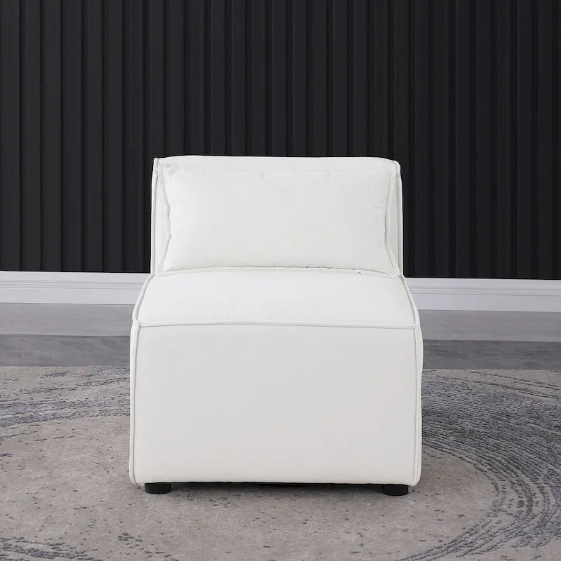 Free Combination Chenille Upholstered Modular Sectional Sofa