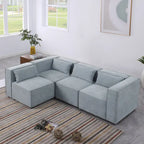 Free Combination Chenille Upholstered Modular Sectional Sofa