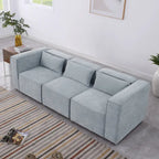 Free Combination Chenille Upholstered Modular Sectional Sofa