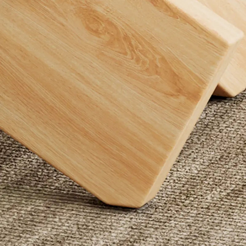 33.4 Modern Round Coffee Table with Clear Tempered Glass Top and MDF Legs for Living Room