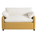 50 Oversized Chenille Upholstered Single Sofa Chair
