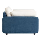 50 Oversized Chenille Upholstered Single Sofa Chair