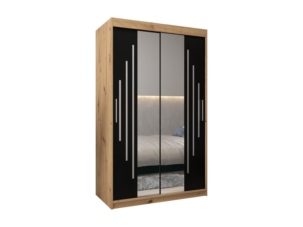 Wardrobe - Argent/Marron/Noir