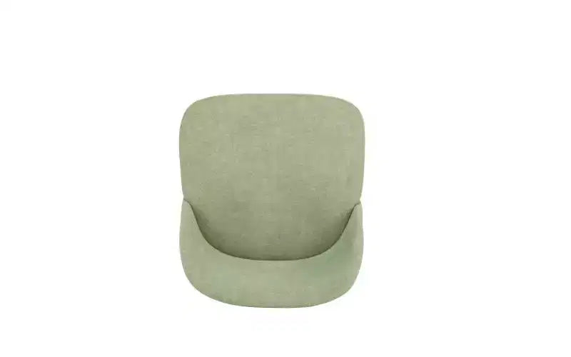 Christopher Knight Home Set di 2 Sedie da Pranzo Imbottite Hannah Mid-Century Modern con Schienale Curvo Menta/Nero